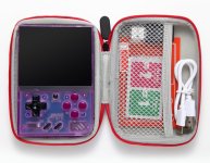 Miyoo Mini Plus retro el konsolu, mor renk seçeneği Miyoo Mini Plus retro el konsolu, mor renk seçeneği